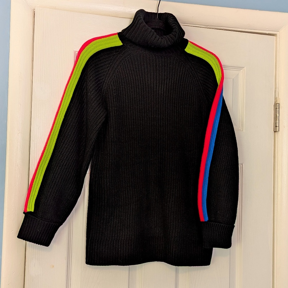NWT Future Collective x Target Color Block Neon Stripe Sweater
